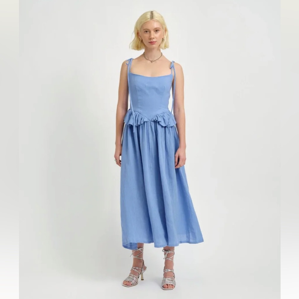 Eliza Faulkner Linen Tessa Dress